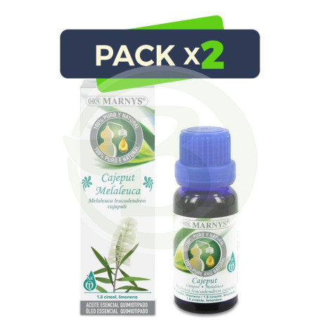 Pack 2x Aceite Esencial de Cajeput Marnys