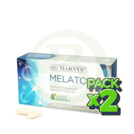 Pack 2x Melatovit 60 Cápsulas Marnys