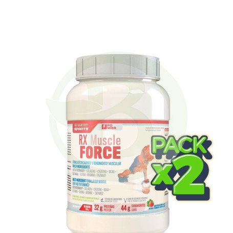 Pack 2x Rx Muscle Force 1.800Gr. Marnys Sport