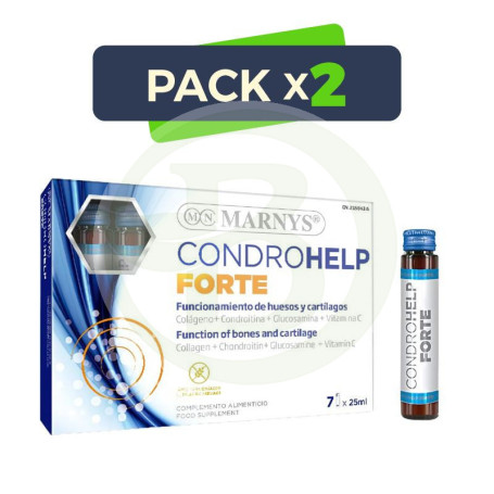Pack 2x Condrohelp Forte 7 Viales X 25 Ml Marnys