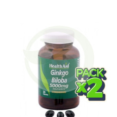 Pack 2x Ginkgo Biloba (Ginkgo Biloba) Health Aid