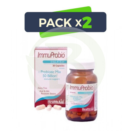 Pack 2x ImmuProbio (50.000 Millones) Health Aid