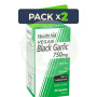 Pack 2x Ajo Negro 750Mg. Health Aid
