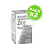 Pack 2x Gluconato de Zinc 70Mg. Health Aid