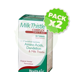 Pack 2x Cardo Mariano Complex 60 Comprimidos Health Aid