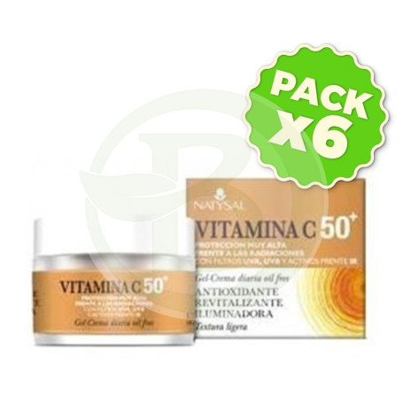 Pack 6x Vitamina C 50+ 50Ml. Natysal
