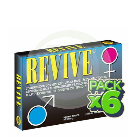 Pack 6x Revive 60 Comprimidos Robis