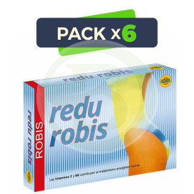 Pack 6x Redu Robis 60 Comprimidos Robis