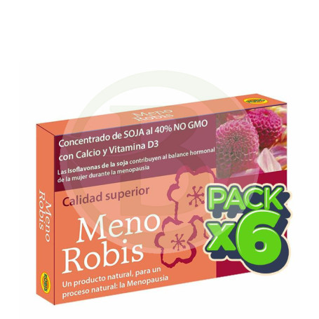 Pack 6x Meno Robis 30 Comprimidos Robis
