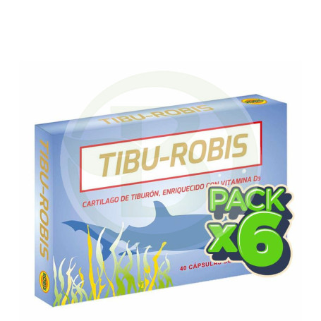 Pack 6x Tibu Robis 40 Cápsulas Robis