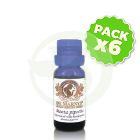 Pack 6x Aceite Esencial de Menta Piperita Marnys