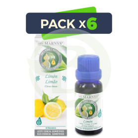 Pack 6x Aceite Esencial Alimentario de Limón 15Ml. Marnys