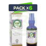 Pack 6x Aceite de Aloe Vera Orgánico 50Ml. Spray Marnys