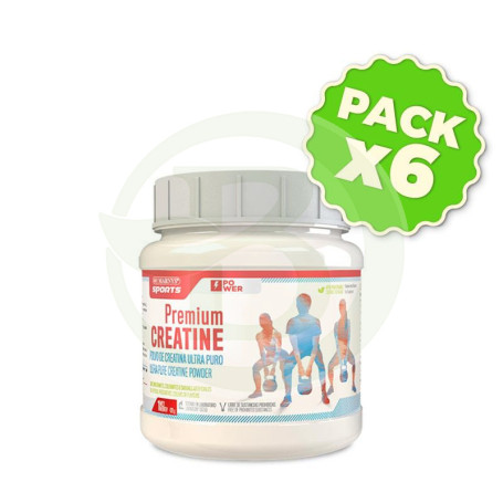 Pack 6x Premium Creatine 428Gr. Marnys
