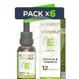 Pack 6x Vitahelp e 30Ml Marnys