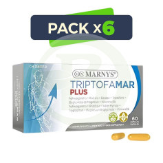 Pack 6x Triptofamar Plus 60 Cápsulas Vegetales Marnys