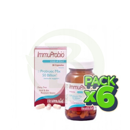 Pack 6x ImmuProbio (50.000 Millones) Health Aid