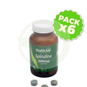 Pack 6x Espirulina (Spirulina Platensis) Health Aid