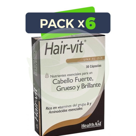 Pack 6x Hair-Vit Health Aid