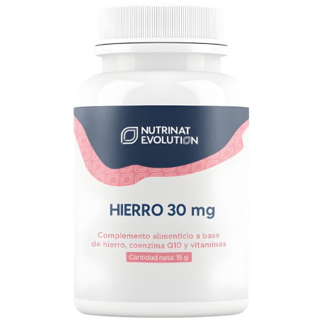 Ferro 30Mg 30 Cápsulas Vegetais Nutrinat Evolution