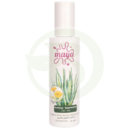 Gel Corporal de Aloe Vera e Calêndula 100Ml Maya Organic