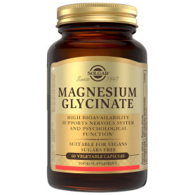 Magnésio Bisglicinato 60 Cápsulas Solgar