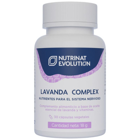 Lavanda Complex 30 Cápsulas Vegetais Nutrinat Evolution