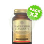 Pack 2x Magnesio Bisglicinato 60 Cápsulas Solgar