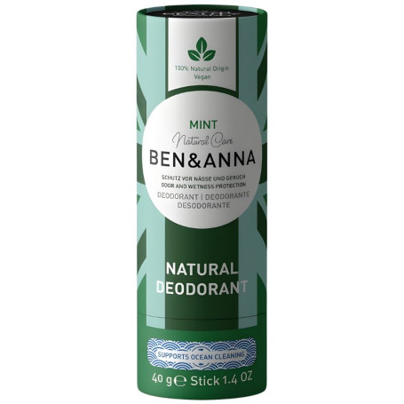 Desodorizante Mint em Embalagem de Cartão 40G Ben&Anna