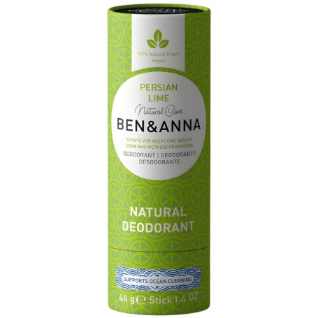 Desodorizante Persian Lime em Embalagem De Cartão 40G Ben&Anna