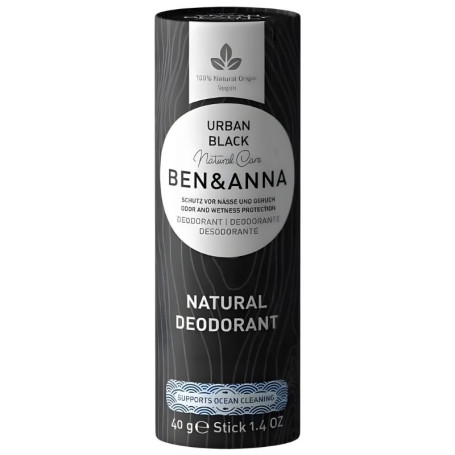 Desodorizante Urban Black em Embalagem de Cartão 40G Ben&Anna