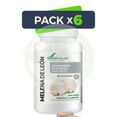 Pacote com 6 comprimidos de Hericium Complex 60 mgdose