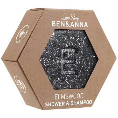 Champô e Gel Sólido Elm Wood 60G Ben&Anna