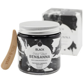 Dentífrico Black em Frasco De Vidro 100Ml Ben&Anna