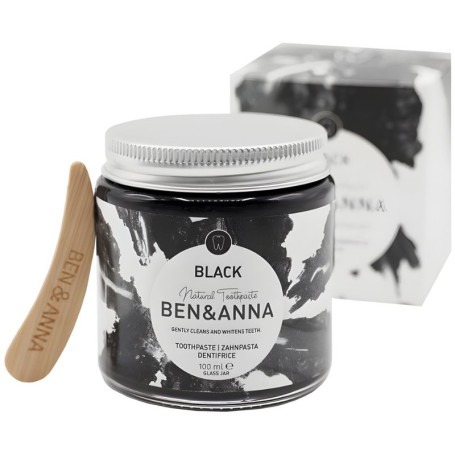 Dentífrico Black em Frasco De Vidro 100Ml Ben&Anna