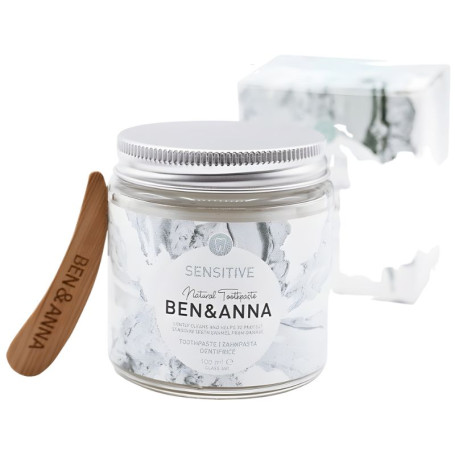 Dentífrico Sensitive em Frasco de Vidro 100Ml Ben&Anna