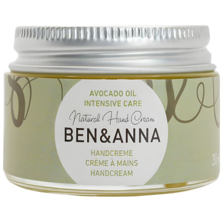 Creme de Mãos Intensive Care com Óleo de Abacate 30Ml Ben&Anna
