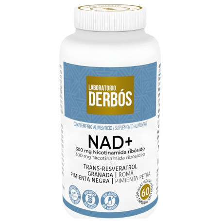 Nad+ 60 Cápsulas Vegetais Derbos