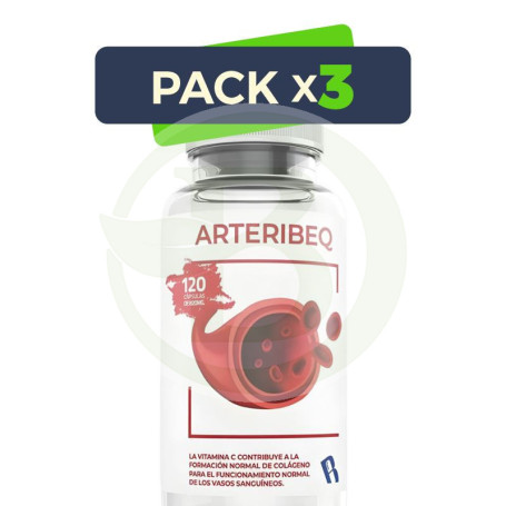 Pack 3x Arteribeq 120 Cápsulas Bequisa