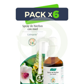 Pack 6x Spray De Hierbas con Miel 30Ml A.Vogel (Bioforce)