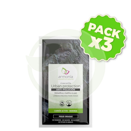 Pack 3x Mascarilla Urban Protection 10Gr. Armonia