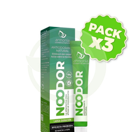 Pack 3x Noodor Desodorante 15Ml Armonia