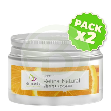 Pack 2x Crema Retinal Natural 50Ml Armonia
