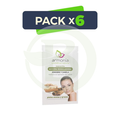 Pack 6x Macarilla Acción Reguladora 10Gr. Armonía