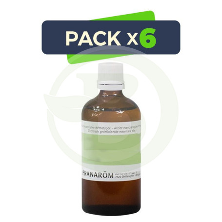 Pack 6x Aceite Esencial De Menta del Campo 100Ml. Pranarom