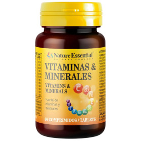 Vitaminas e Minerais 60 Comprimidos Nature Essential