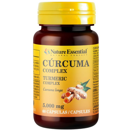 Cúrcuma + Vit. C + Pimenta Negra 60 Cápsulas Nature Essential