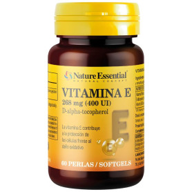 Vitamina E Natural (400 Ui) 60 Pérolas Nature Essential