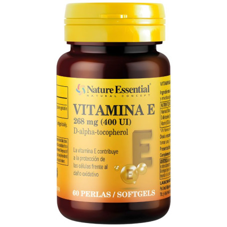 Vitamina E Natural (400 Ui) 60 Pérolas Nature Essential
