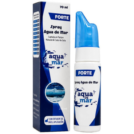 Spray Nasal Forte com Água De Mar 70Ml Aqua De Mar